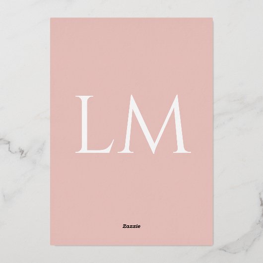 一流の結婚バラ無地の金ゴールド 箔招待状 (裏面)