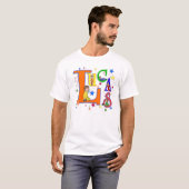 一流の芸術- "ルーカス"のTシャツ Tシャツ (正面フル)