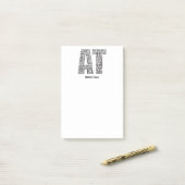 一流の運動トレーナーをで個人化して下さい ポストイット (デスク上)