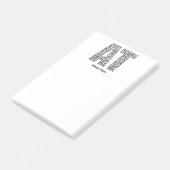 一流の運動トレーナーをで個人化して下さい ポストイット (アングル)