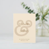 一流の郵便はがき(カスタマイズ可能な) シーズンポストカード (スタンド正面)