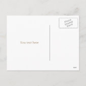 一流の郵便はがき(カスタマイズ可能な) シーズンポストカード (裏面)