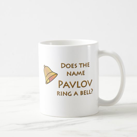一流のPavlovは鐘を鳴らしますか。 コーヒーマグカップ (右)