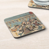 一流斎広重コースター コースター (左側)