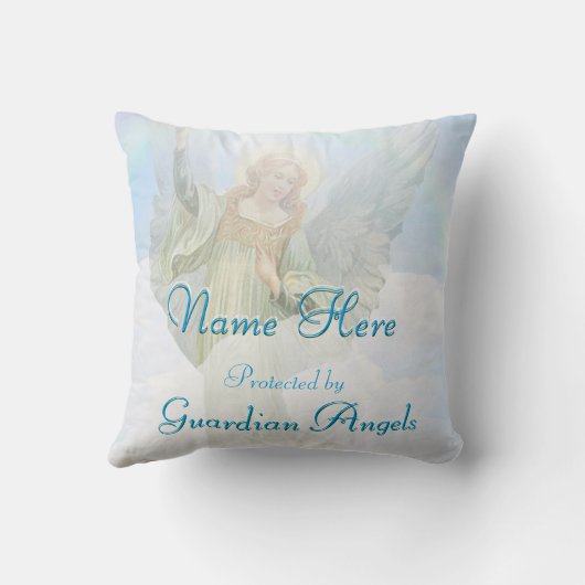 一流|Guardianの天使の枕を加えて下さい クッション (裏面)