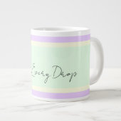 一滴のジャンボを飲む ジャンボコーヒーマグカップ (正面右)