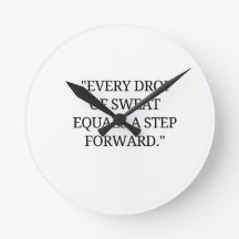 一滴の汗が一歩ずつ進む