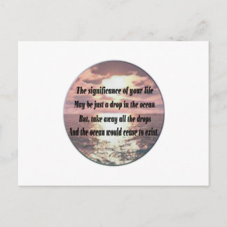 一滴の海 ポストカード