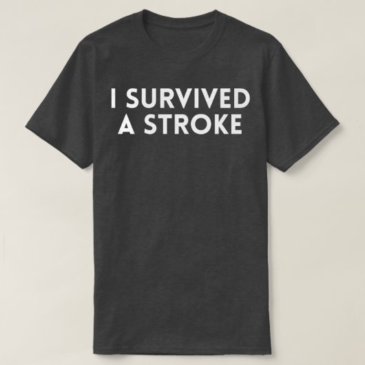 一生き延び撃だ Tシャツ (デザイン正面)