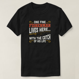 一生で最高の釣果 Tシャツ