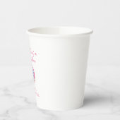 一生に一度の漁獲 サーディン バチェラーシャワー ピンク 紙コップ (左)