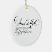 一生のクリスマス装飾用の霊魂 セラミックオーナメント (右)