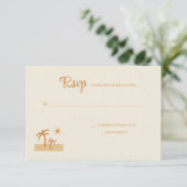 一生の冒険の返信カード 出欠カード (スタンド正面)