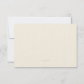 一生の冒険の返信カード 出欠カード (裏面)