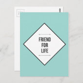 一生の友達 ポストカード (正面/裏面)
