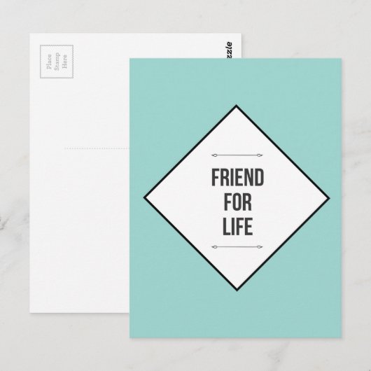 一生の友達 ポストカード (正面/裏面)