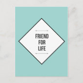 一生の友達 ポストカード (正面)