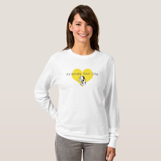 一生の友達 Tシャツ (正面フル)