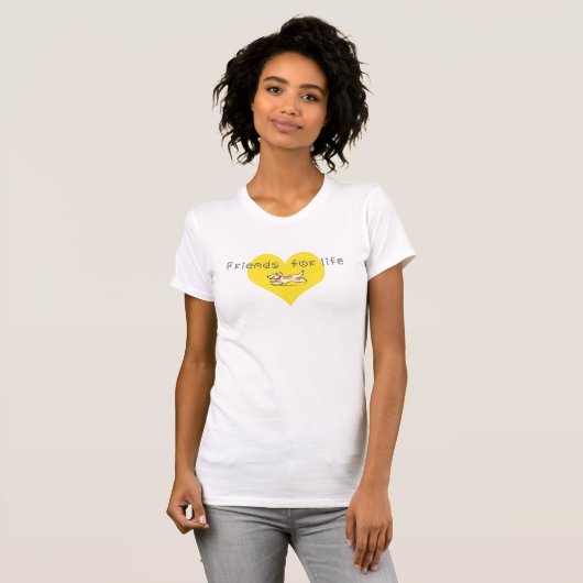 一生の友達 Tシャツ (正面フル)