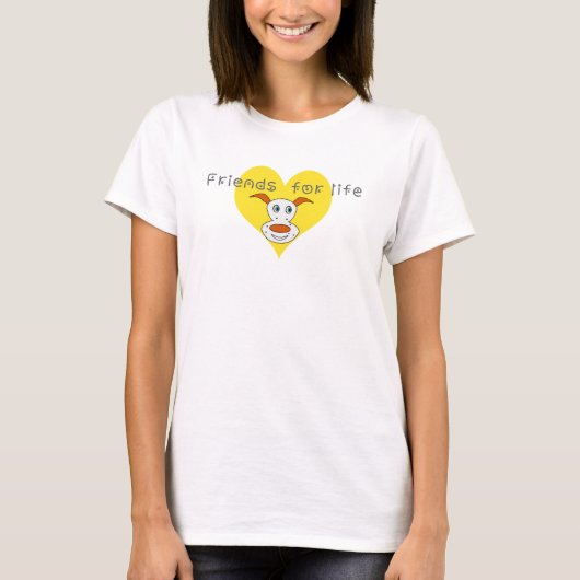 一生の友達 Tシャツ (正面)