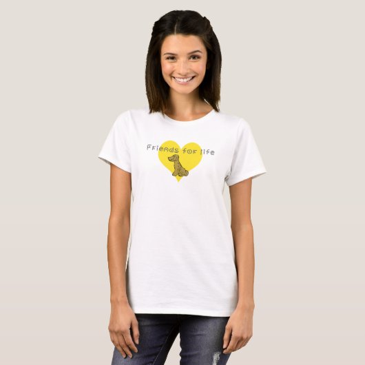 一生の友達 Tシャツ (正面フル)