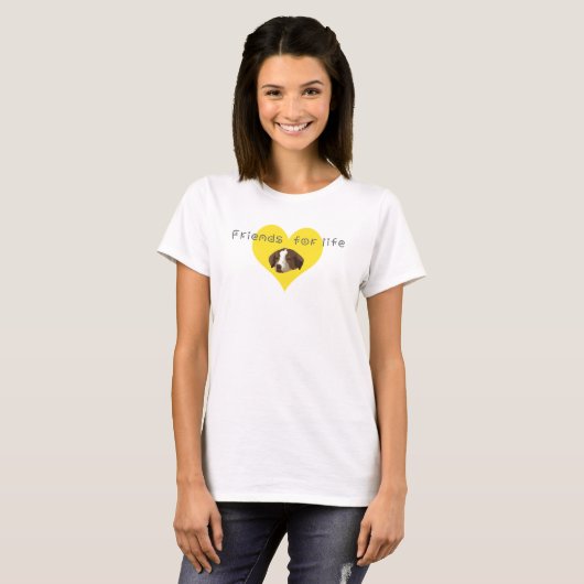 一生の友達 Tシャツ (正面フル)