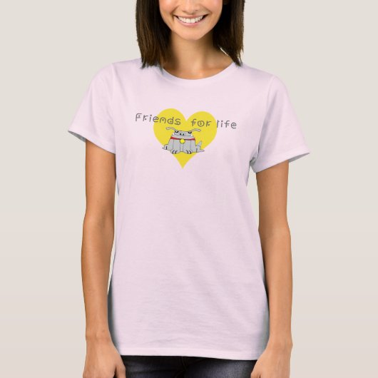 一生の友達 Tシャツ (正面)