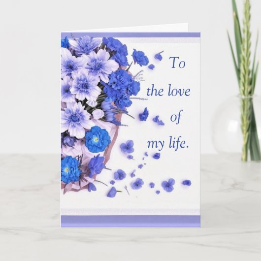 一生の愛のホリデーカード（彼へ） シーズンカード (正面)