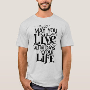 一生の日を Tシャツ