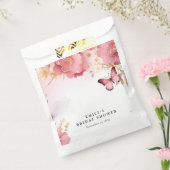 一生の蝶々 ブライダルシャワー フェイバーバッグ (封をした状態)