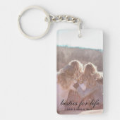 一生の親友 最高の友達 BFF ギフト アクリル キーホルダー (正面)