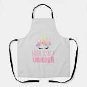 一生まれ角の魔法ファンタジー エプロン (正面)