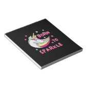 一生まれ角獣の輝き ノートパッド (アングル)