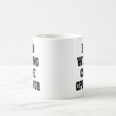 一生懸命働くクレーンオペレーター コーヒーマグカップ (中央)