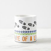 一生懸命歩くブーツの冒険 モーフィングマグカップ (中央)