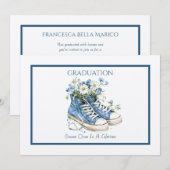 一生来に一度の卒業 招待状 (正面/裏面)