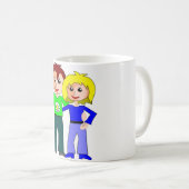 一番かわいいカップル コーヒーマグカップ (正面右)