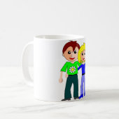 一番かわいいカップル コーヒーマグカップ (正面左)