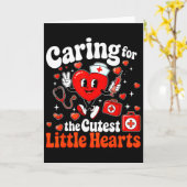 一番かわいい愛の塊をケアするNICU看護師ヴェール カード (黄色い花)