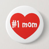 一番の母親 缶バッジ (正面)