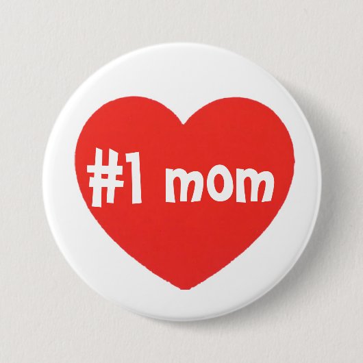 一番の母親 缶バッジ (正面)