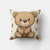 一番可愛いテディベア枕 クッション (裏面)