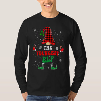一番小さいエルフのシャツ クリスマスパジャマ おそろい Tシャツ