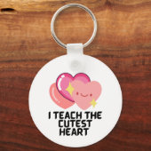 一番教え可愛いハート キーホルダー (正面)
