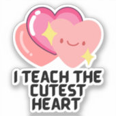一番教え可愛いハート シール (正面)