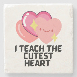 一番教え可愛いハート ストーンコースター