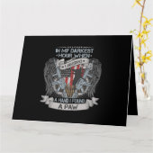 一番暗い時間に手が必要だったから、前足Vを見つけた カード (黄色い花)