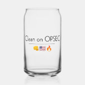 一番綺麗なガラス ガラス缶 (正面)