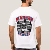 一番西のはじまり、MANDAN Tシャツ (裏面)