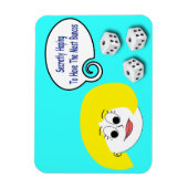 一番食べ物が欲しいとひそかに思っている マグネット (縦)